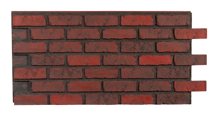 Antique Brick - Dark Red - Dark Grout